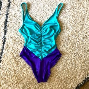 Vintage 80s one piece swimsuit